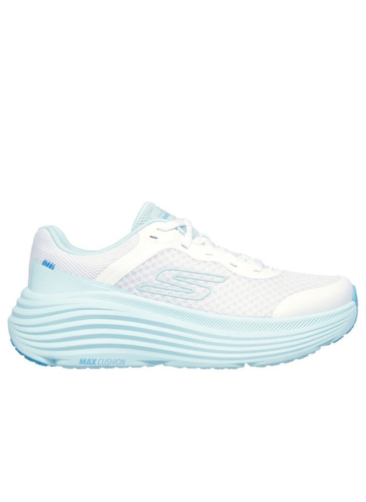 Ténis Max Cushioning Endeavour Skechers 129470-WLB Branco/Azul Claro Ténis Max Cushioning Endeavour Skechers 129470-WLB Branco/Azul Claro