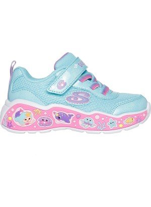 Ténis Play Scene Fun Squad Skechers 303158N-TQMT Turquesa/Multi