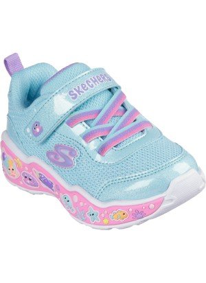Ténis Play Scene Fun Squad Skechers 303158N-TQMT Turquesa/Multi