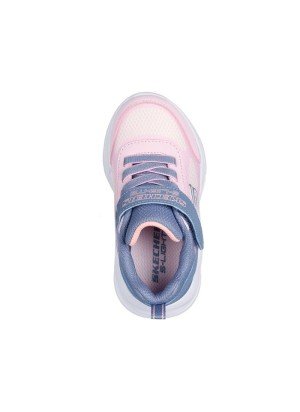 Ténis S Lights Sola Glow Ombre Deluxe Skechers 303714N-GYLP Cinzento/Rosa Claro