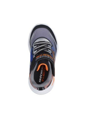 S Lights Flex Glow Ultra Sneakers Skechers 400139N-BKSL Black Silver