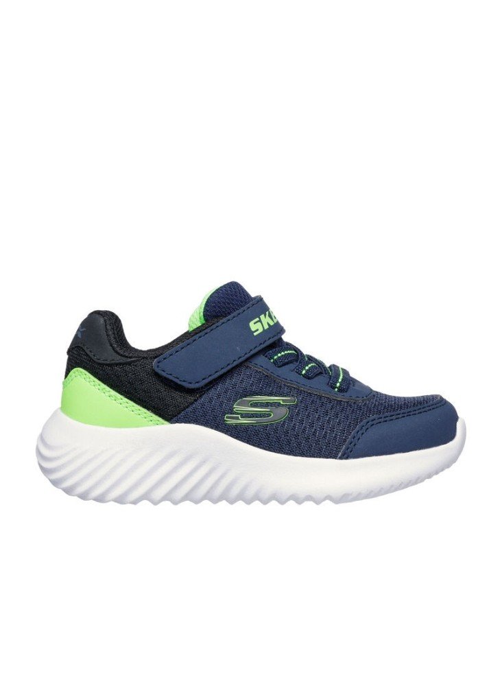 Ténis Bounder Trekzic Skechers 403908N-NVLM Azul/Lima Ténis Bounder Trekzic Skechers 403908N-NVLM Azul/Lima