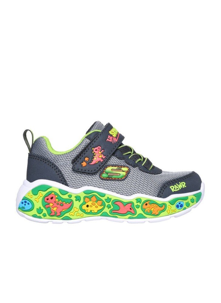 Play Scene Sneakers Skechers 407312N-CCLM Charcoal/Lime Play Scene Sneakers Skechers 407312N-CCLM Charcoal/Lime