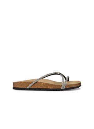 Brionia Sandals Geox D55Y3B-C0039 Black/Silver