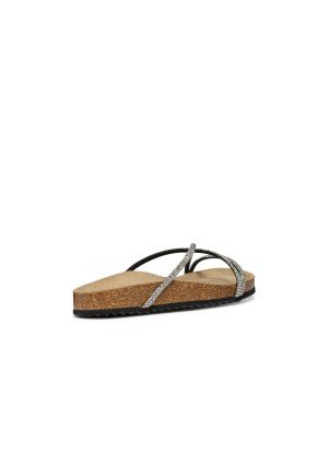 Brionia Sandals Geox D55Y3B-C0039 Black/Silver