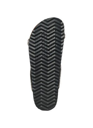 Sandália Brionia Geox D55Y3B-C0039 Preto/Prateado