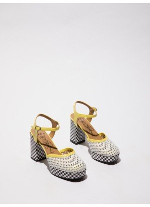 ELZA241FLY Sandals Fly London P145241001 White/Lemon