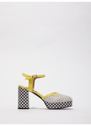 ELZA241FLY Sandals Fly London P145241001 White/Lemon