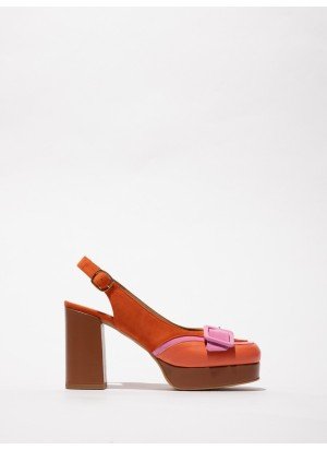 EVAH243FLY Shoes Fly London P145243001 Orange/Pink