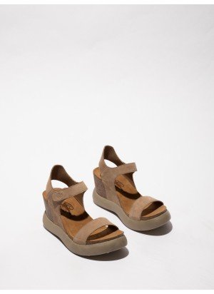 Sandália GOGO967FLY Fly London P144967010 Taupe