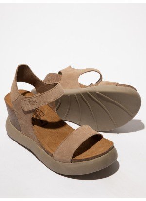 Sandália GOGO967FLY Fly London P144967010 Taupe