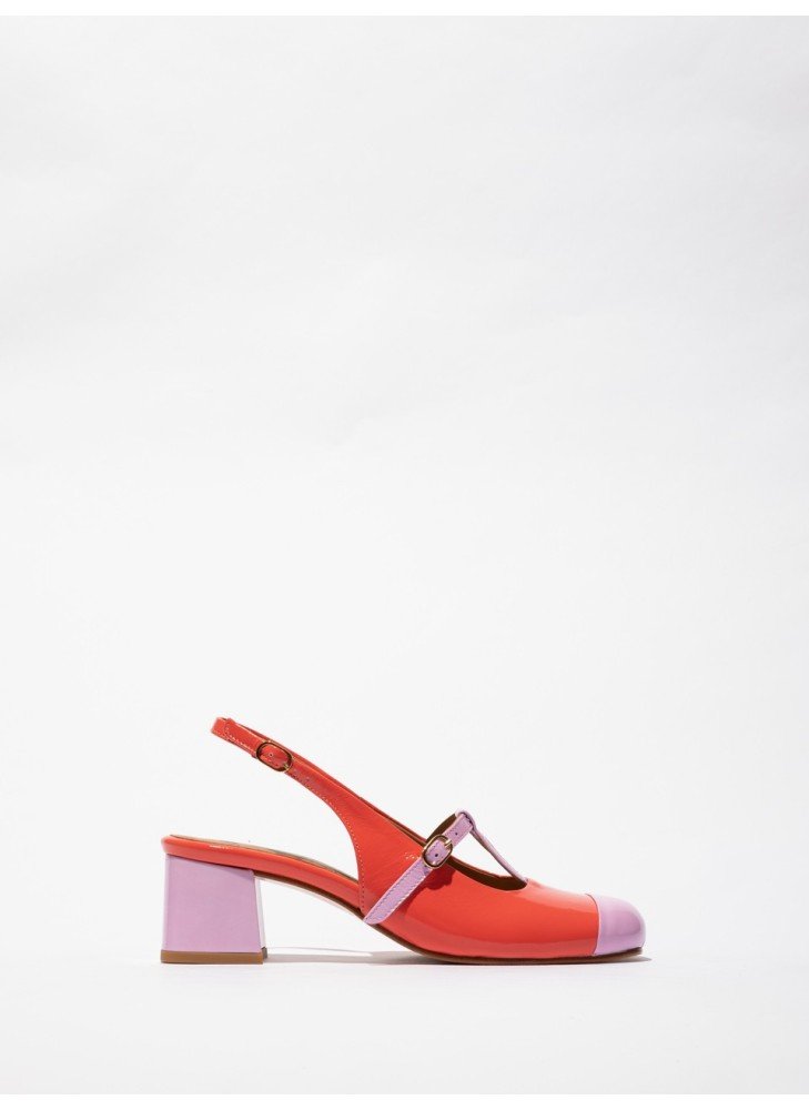 SOLN083FLY Shoes Fly London P145083001 Pink/Scarlet