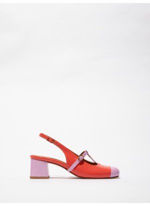 SOLN083FLY Shoes Fly London P145083001 Pink/Scarlet
