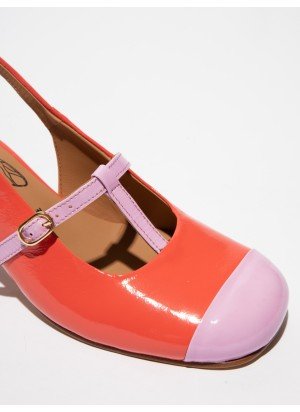 SOLN083FLY Shoes Fly London P145083001 Pink/Scarlet