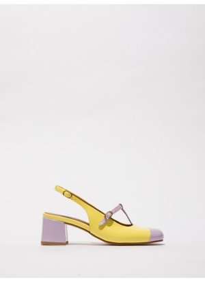 SOLN083FLY Shoes Fly London P145083003 Violet/Lemon