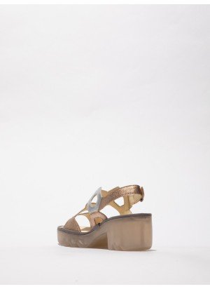 TEWA573FLY Sandals Fly London P501573007 Sahara/Silver