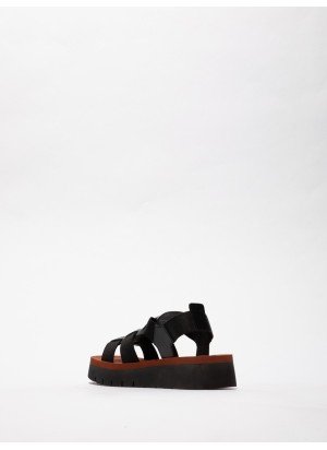 SAMB245FLY Sandals Fly London P145245000 Black/Black/Brick