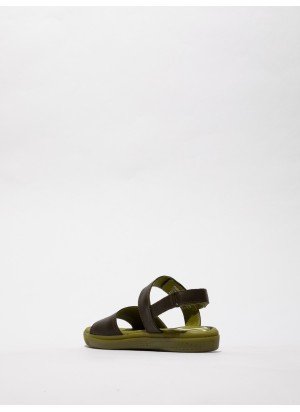 INDI795SOF Sandal Softinos P900795003 Army Green/Green Sole