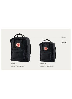 Känken Backpack Fjällräven F23510-550 Black