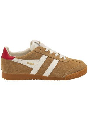 Elan Sneaker Gola CLB538-TW Caramel/Off White/Deep Red