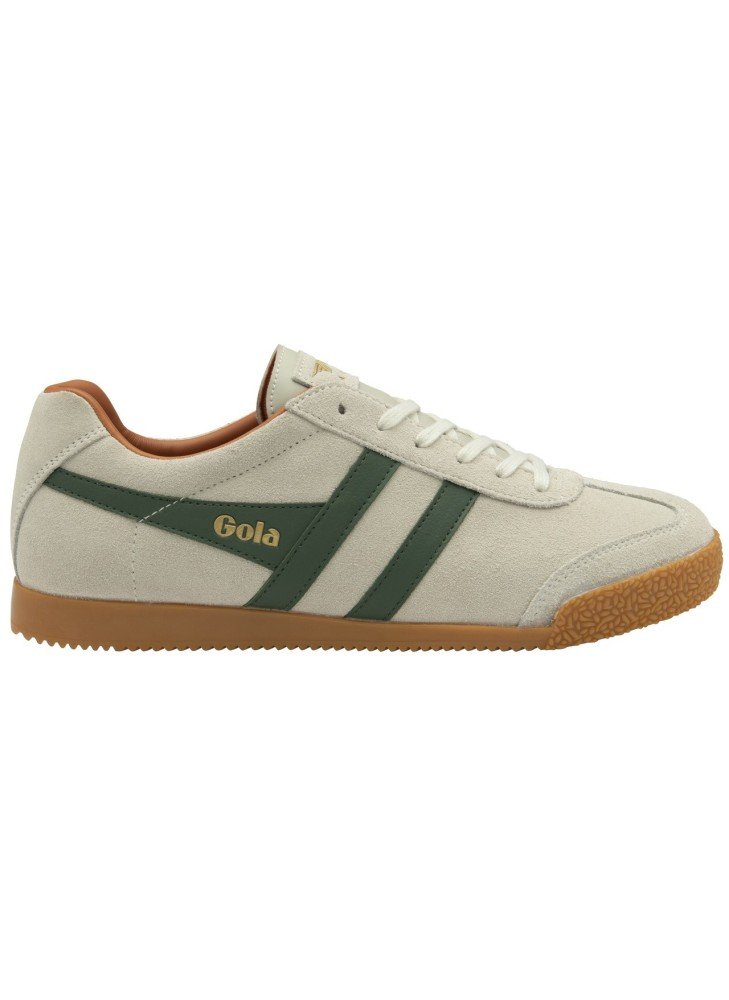 Ténis Harrier Gola CMA192-DN Branco/Verde/Laranja Ténis Harrier Gola CMA192-DN Branco/Verde/Laranja