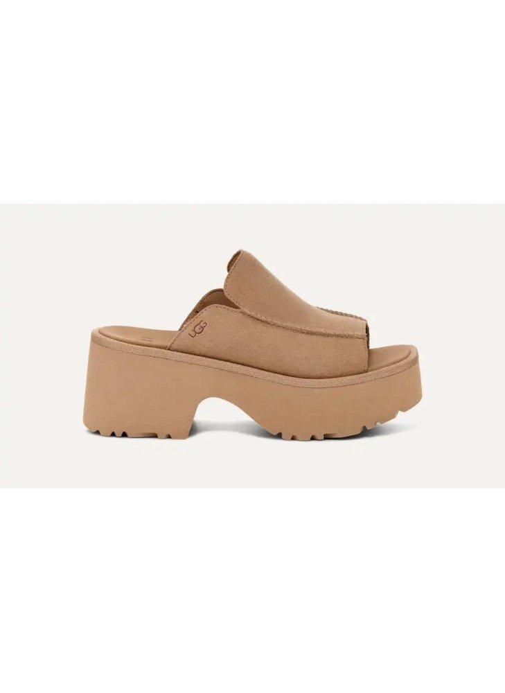 W New Heights Slide Sandal UGG 1167476-CHE Chestnut W New Heights Slide Sandal UGG 1167476-CHE Chestnut