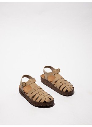 Calix Sandal As Portuguesas P018277001 Beige