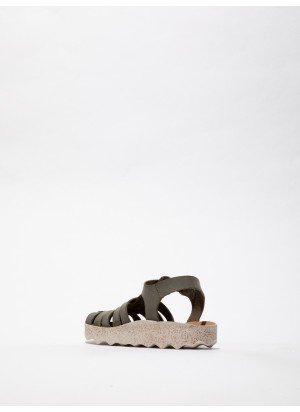 Calix Sandal As Portuguesas P018277005 Khaki