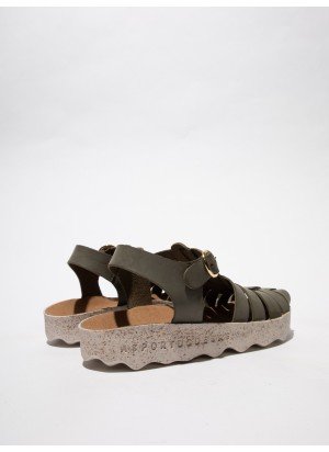 Calix Sandal As Portuguesas P018277005 Khaki