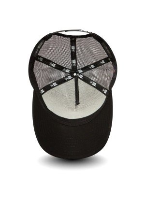 New York Yankees Clean Black On Black A-Frame Trucker Cap New Era 11579474 Black