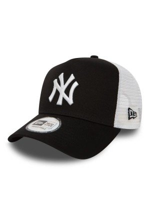 Boné New York Yankees Clean Black A-Frame Trucker New Era 11588491 Preto