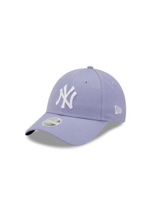 New York Yankees League Essentials Womens 9FORTY Adjustable Cap New Era 60222524 Lilac
