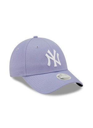 New York Yankees League Essentials Womens 9FORTY Adjustable Cap New Era 60222524 Lilac