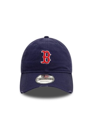 Boston Red Sox Distressed 9TWENTY Adjustable Cap New Era 60595225 Navy