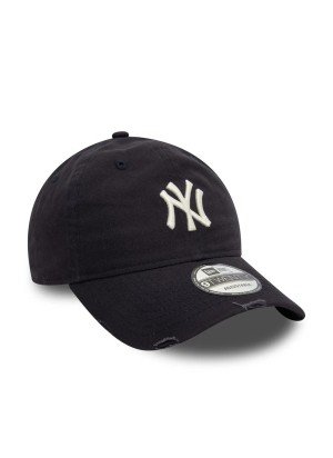 New York Yankees Distressed Navy 9TWENTY Adjustable Cap New Era 60595226 Navy