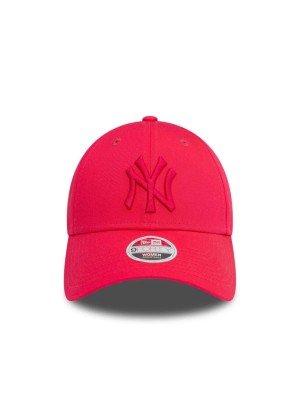 New York Yankees Womens League Essential 9FORTY Adjustable Cap New Era 60595168 Bright Pink