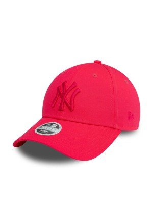 New York Yankees Womens League Essential 9FORTY Adjustable Cap New Era 60595168 Bright Pink