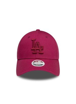 Boné LA Dodgers Womens Metallic 9FORTY Adjustable New Era 60595493 Vermelho