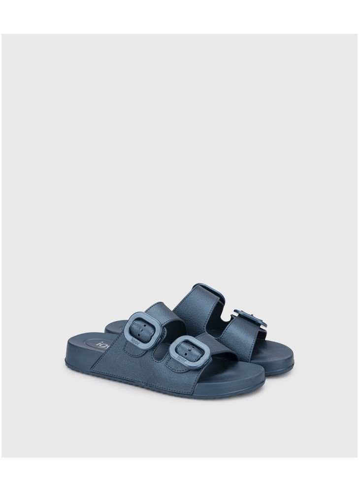 Habana Metal Marino Slippers Igor S10345-353 Navy