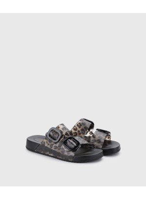 Chinelos Habana Brillo Leo Negro Igor S10336-002 Preto