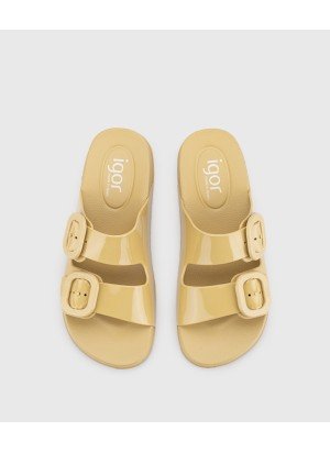 Habana Brillo Dijon Slippers Igor S10334-235 Yellow