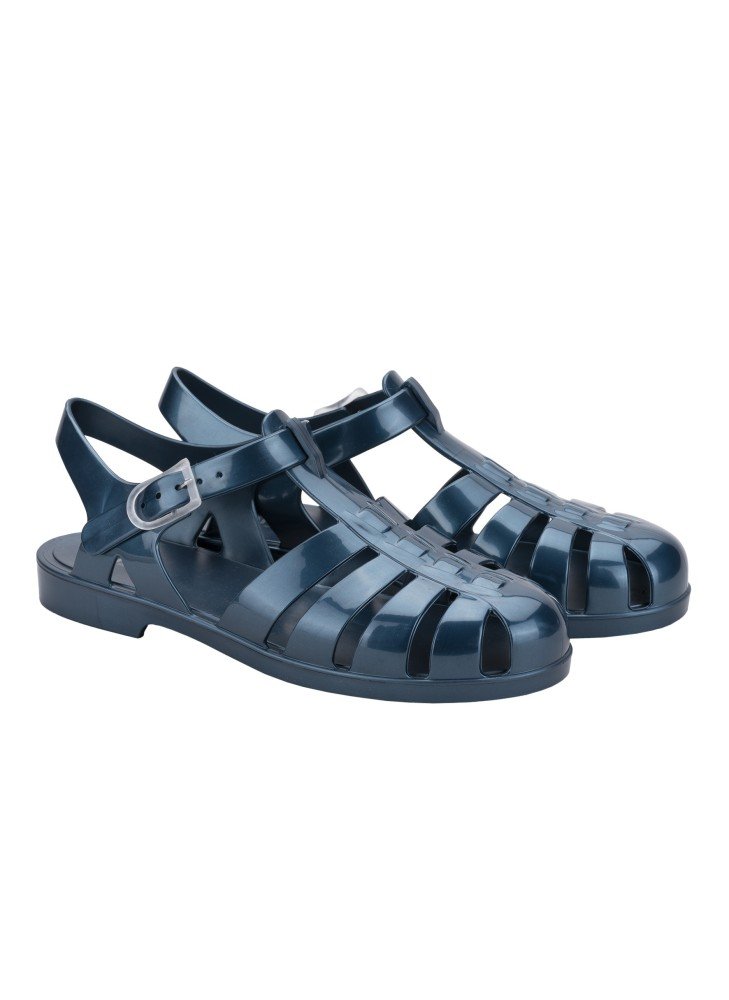 Biarritz Metal Marino Sandal Igor S10346-353 Navy