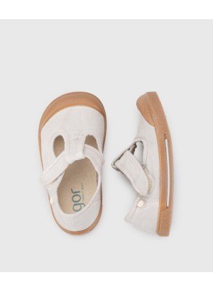 Sapato Canvas Pepito Caramelo Hielo Igor S10350-250 Bege