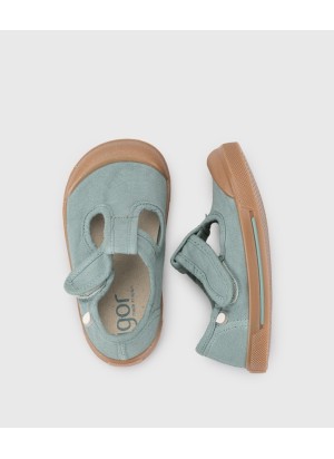 Canvas Pepito Caramelo Matcha Shoes Igor S10350-325 Green