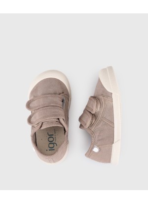 Lona V. Cacau Shoes Igor S10333-390 Beige