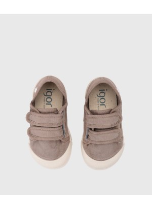 Lona V. Cacau Shoes Igor S10333-390 Beige