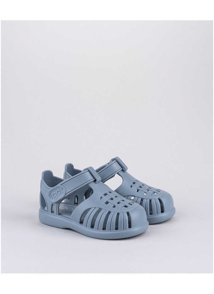 Sandália Tobby Solid Oceano Igor S10271-225 Azul