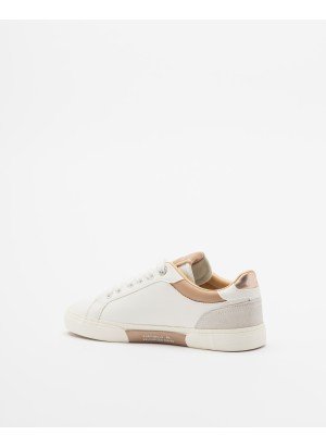 Ténis Kenton Court W Pepe Jeans PLS31588 142 Dourado Castanho