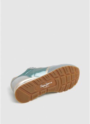 Ténis Brit Printy W Pepe Jeans PLS40039 610 Verde