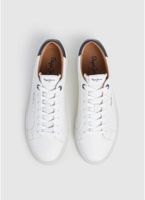 Joe Basic Sneakers Pepe Jeans PMS00048 800 White